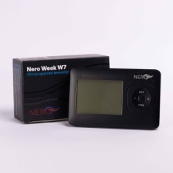 Nero sobni termostat žičani programabilni w7 crni ( 14782 )