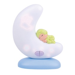 Noćna lampa - svetleći mesec plavi kaichi 7-k999-303b ( 60023 )