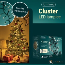 Novogodišnje LED sijalice gluster gusce od basica 240cm-288L0 53kgs ( 494681 )