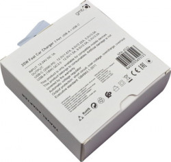 NPA-AC23 ** Gembird QC3.0 PD auto punjac +kabl-C,20W 3.6V-6.5V/2.4A, 6.5V-9V/1.67, 9V-12V/1.3A (289) - Img 3