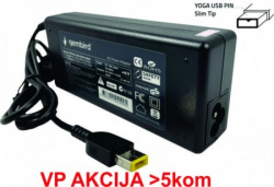 NPA65-200-3250 (IB04) ** Gembird punjac za laptop 65W-20V-3.25A, USB PIN Yellow (856 Alt=IB08) - Img 4