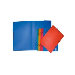 O+CO Fascikla kartonska A4 sa gumicom 390g žuta ( H147 )