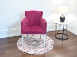 Okrugla Prostirka za kupatilo fi 100cm Roze boja ( VLK000198-rozebojab2 )