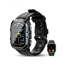 Oukitel BT20 smartwatch sport rugged 350mAh/Heart rate/SpO2/Accelerometer/Crni ( BT20 ) - Img 1