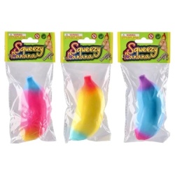 Ozzo squeezy banana gumena igračka banana miks ( 894244 )
