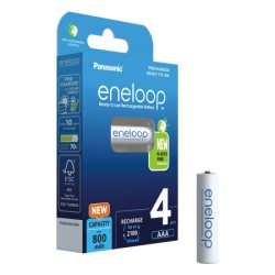 Panasonic baterije eneloop AAA/4B (BK-4MCCE/4BE)    / (BK-4MCDE/4BE)-2