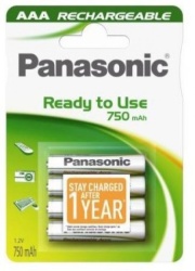 Panasonic baterije HHR-4MVE4BC, 750mAh, punj. Ready to use-1