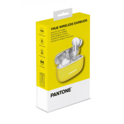 Pantone true wireless slušalice u žutoj boji ( PT-TWS008Y ) - Img 3