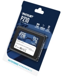 Patriot P210 520MBs/430MBs P210S512G25 SSD 2.5 SATA3 512GB
