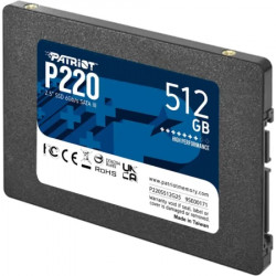 Patriot SSD 2.5 SATA3 512GB P220 550MBs500MBs P220S512G25 - Img 3