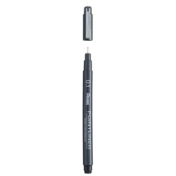 Pentel fineliner pointliner crni 0,1 ( p.s20p01 )
