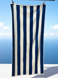 Peškir "Nautičke pruge" – 100% Pamuk, 140x80cm A37 ( VLK000668- "Morske kornjače" )-1
