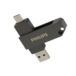 Philips 61ut 3.2 dual port usb-a + type c 256gb Usb flash memorija  ( FM852 )-2