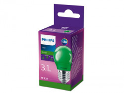 Philips led sijalica u boji 3,1 W (25W) E27 P45 ZELENA PS630 - Img 2