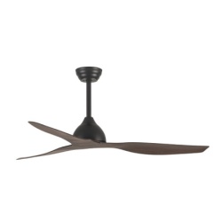 Plafonski ventilator sa daljinskim upravljačem, 132 cm, 30W, tamna boja drveta ( 300-25033 )