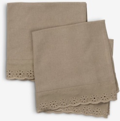 Platnena salveta 40x40 pesak 2kom/p