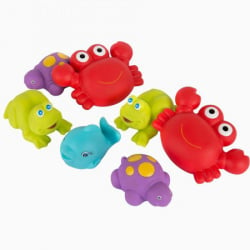 Playgro morski drugari za kupanje plavi set ( 37840 ) - Img 2