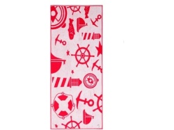 Plažni peškir 70x170 leto-crvena ( 4000192-LETO.CRVENA )