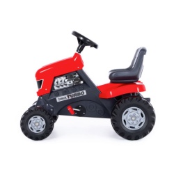 Polesie Veliki traktor sa pedalama za decu Turbo crveni ( SW12043 )-3