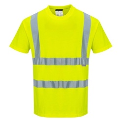 Portwest Majica visoke vidljivosti cotton comfort s170 sa kratkim rukavima, žuta, vel.xl ( 62856 )