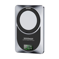 Power bank moxom mx-pb182 360 rotate magsafe pd20w+15w magnetic fast 5000mah crni ( BAT9442 )