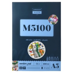 Professional master m marker blok za crtanje - odaberite format m3100 - 75g - 100 lista a3 ( 617128 )