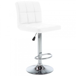 Proizvod sa nedostatkom - OUTLET - Barska stolica 5018 Bela 360x425x880(1090) mm ( 776-019 )