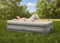 Proizvod sa nedostatkom - OUTLET - Intex twin comfort elevated airbed w/ fiber-tech rp 99x191x51cm ( 64162ND )
