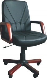Radna fotelja - KliK 5950 (prava koža) - izbor boje kože
