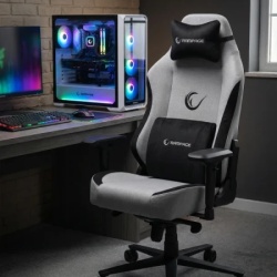 Rampage kl-r72 woof high level sivo/crna stolica gaming 37871-2