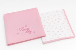 Ready Prekrivač 2 u 1 - Roze šapice