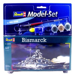 Revell maketa  model set bismarck ( RV65802/5006 ) -1