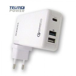 Romoss power CUBE-EX Tip C & USB 3-Port power adapter ( 2025 ) - Img 2