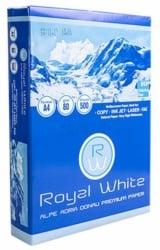 Royal White Papir Fotokopir  A4/80g m2/ 500 Lista za laser,inkjet i fotokopir masine Ris papira-3