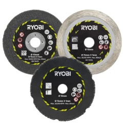 Ryobi Set diskova za sečenje različitih materijala za RCT18C-0 (3 kom) ( RAKCOT03 )-1