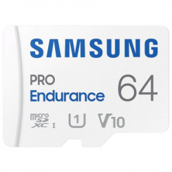 Samsung pro endurance micro SD 64GB, SDXC, Class 10, UHS-I V10 w/SD adapter ( MB-MJ64KA/EU ) - Img 2
