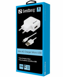 Sandberg punjač za uredjaje sa micro usb portom, sand. ( 2266 ) - Img 2