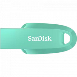 SanDisk ultra curve USB 3.2 flash drive 32GB green - Img 1