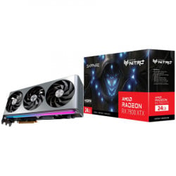 Sapphire AMD Raden nitro+RX 7900 XTX gaming OC VAPOR-X 24GB GDDR6 384bit, 2680MHz 24Gbps, 2x DP, 2x HDMI, 3 fan, 3.5 slots grafička kartic - Img 1