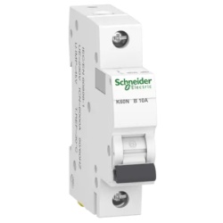 Schneider Acti9, automatski osigurac K60N 1P 10A, B kriva, 6kA ( a9k01110 )