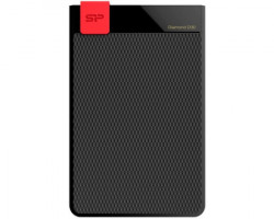 Silicon Power Portable HDD 2TB, Diamond D30, Protection, Black ( SP020TBPHDD3SS3K )  - Img 1