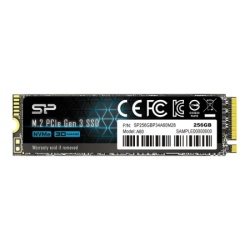 Silicon Power SP256GBP34A60M28 A60 Gen 3 256GB SSD m.2 ( 6505 )