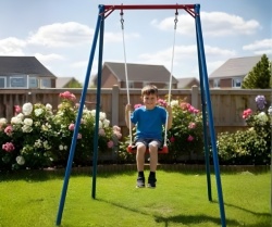 Single Fun 2 - ljuljaška za decu 100x80x200cm ( 1064 ) - Img 1