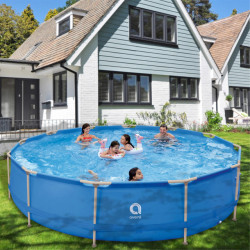 Sirocco Frame porodični bazen sa metalnom konstrukcijom 420x84cm - Img 4