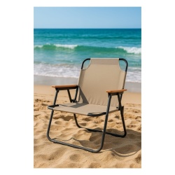 Sklopiva lounge stolica za plažu i kampovanje - Img 3