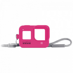 Sleeve + Lanyard (HERO8 Black) Electric Pink ( AJSST-007 )  - Img 2