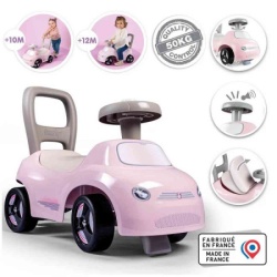Smoby auto ride-on pink ( SM720542 ) -2