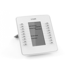Snom d7 white Ex. Mo for 715, 720, 725, 765, 18 buttons, USB, beli ( 4382 )