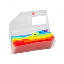 Snopake Fascikla B6 sa 6 pregrada Rainbow ( S100 ) -1