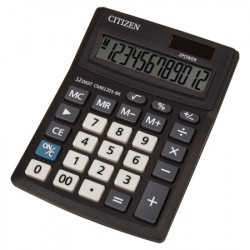 Stoni kalkulator CMB-1201-BK, 12 cifara Citizen ( 05DGC212 ) - Img 1